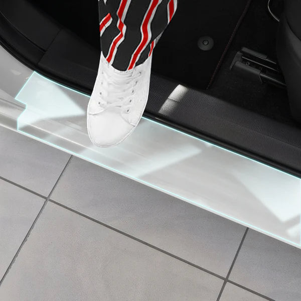 TPU paint protection film for Audi A6 C8 Sedan, showcasing easy step-in and scratch resistance.