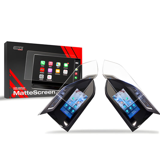 Grizz 2in1 Navigation Screen Protector for BMW 7 G70 5,5" (2023-2024) Anti-Fingerprint, Matt - carcar.care #1 car screen protectors in the America