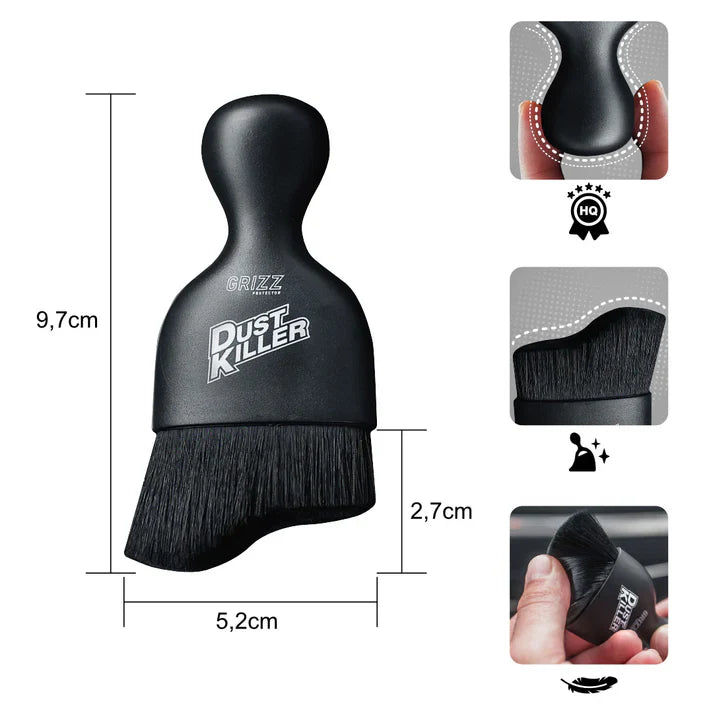 Brush for removing dust from the interior of the car Dust Killer - carcar.care #1 car screen protectors in the America
