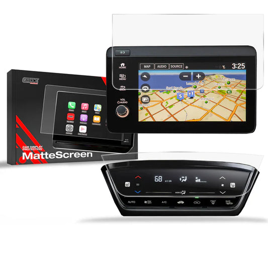 Grizz 2in1 Navigation Screen Protector for Honda HR-V 2 (2019-2022) Anti-Fingerprint, Matt - carcar.care #1 car screen protectors in the America