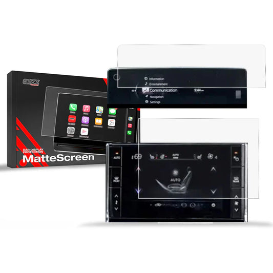 Grizz 2in1 Navigation Screen Protector for Mazda MX-30 (2020-2024) Anti-Fingerprint, Matt - carcar.care #1 car screen protectors in the America