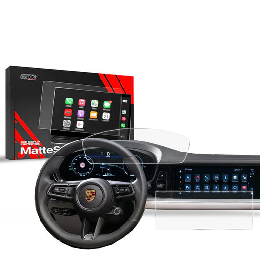 Grizz 2in1 Navigation Screen Protector for Porsche Cayenne 3 (2023-2024) - carcar.care #1 car screen protectors in the America