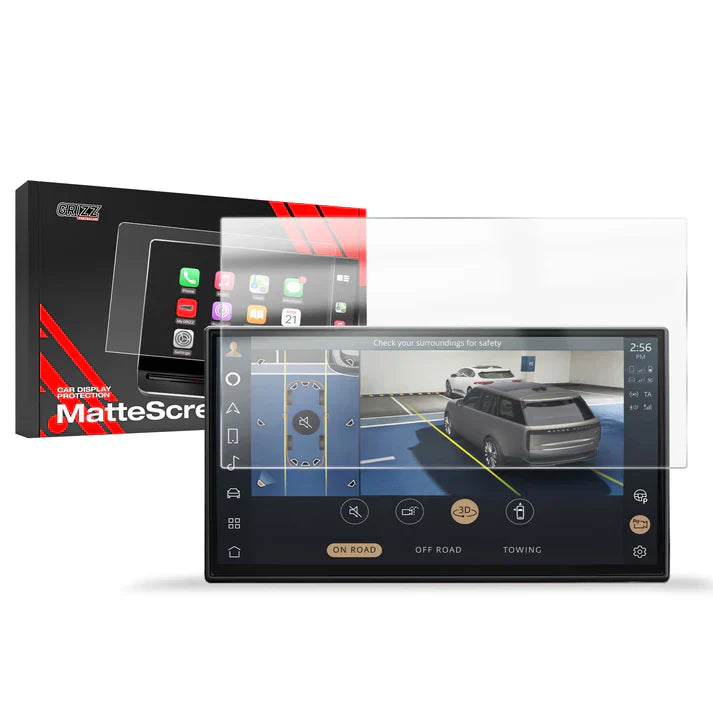 Grizz Navigation Screen Protector for Range Rover Velar (2023-2024) Anti-Fingerprint, Matt - carcar.care #1 car screen protectors in the America