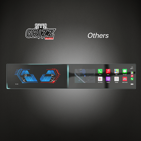 Grizz Navigation Screen Protector for BMW 2 Coupe G42 (2023-2024) Anti-Fingerprint, Matt - carcar.care #1 car screen protectors in the America