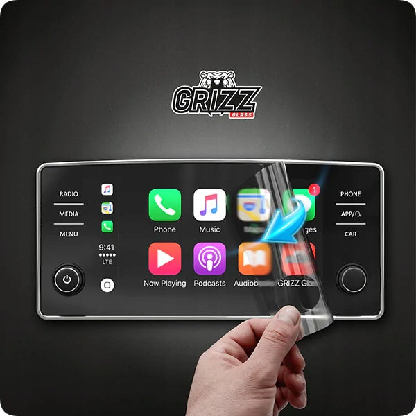 Grizz Navigation Screen Protector for BMW 3 G20 Live Cockpit Sensor 12.3" (2018-2023) Anti-Fingerprint, Matt - carcar.care #1 car screen protectors in the America