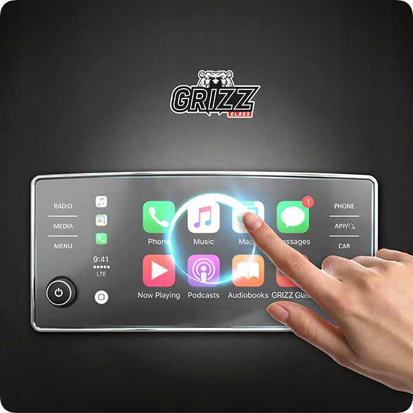 Grizz Navigation Screen Protector for BMW 3 G20 Live Cockpit Sensor 12.3" (2018-2023) Anti-Fingerprint, Matt - carcar.care #1 car screen protectors in the America