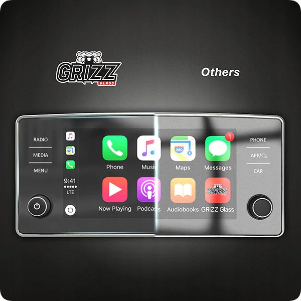 Grizz Navigation Screen Protector for BMW 4 G22 Live Cockpit Sensor 12.3" (2020-2023) Anti-Fingerprint, Matt - carcar.care #1 car screen protectors in the America