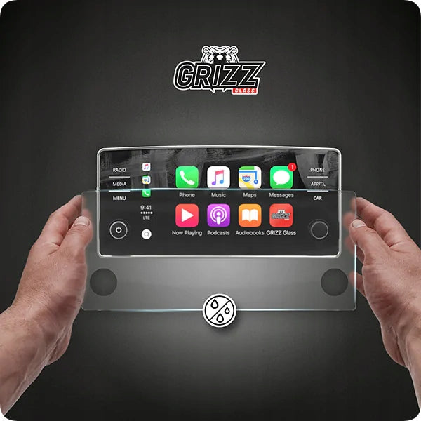 Grizz Navigation Screen Protector for BMW 4 G22 Live Cockpit Sensor 12.3" (2020-2023) Anti-Fingerprint, Matt - carcar.care #1 car screen protectors in the America