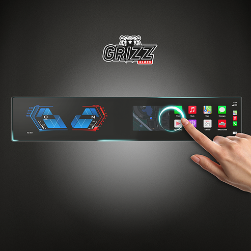 Grizz Navigation Screen Protector for BMW 7 G70 (2023-2024) Anti-Fingerprint, Matt - carcar.care #1 car screen protectors in the America