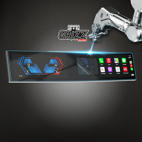 Grizz Navigation Screen Protector for BMW 7 G70 (2023-2024) Anti-Fingerprint, Matt - carcar.care #1 car screen protectors in the America