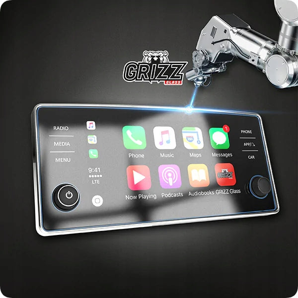 Grizz Navigation Screen Protector for BMW X2 F39 (2018-2023) Anti-Fingerprint, Matt - carcar.care #1 car screen protectors in the America