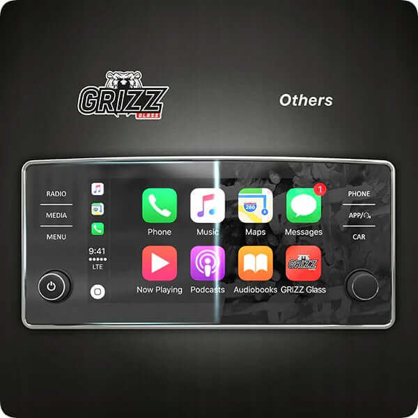 Grizz Navigation Screen Protector for BMW X6M F96 Live Cockpit Sensor 12.3" (2019-2023) Anti-Fingerprint, Matt - carcar.care #1 car screen protectors in the America