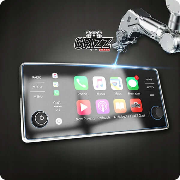 Grizz Navigation Screen Protector for BMW X6M F96 Live Cockpit Sensor 12.3" (2019-2023) Anti-Fingerprint, Matt - carcar.care #1 car screen protectors in the America