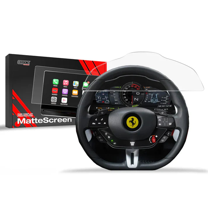 Grizz Navigation Screen Protector for Ferrari SF90 Stradale (2020-2024) Anti-Fingerprint, Matt - carcar.care #1 car screen protectors in the America