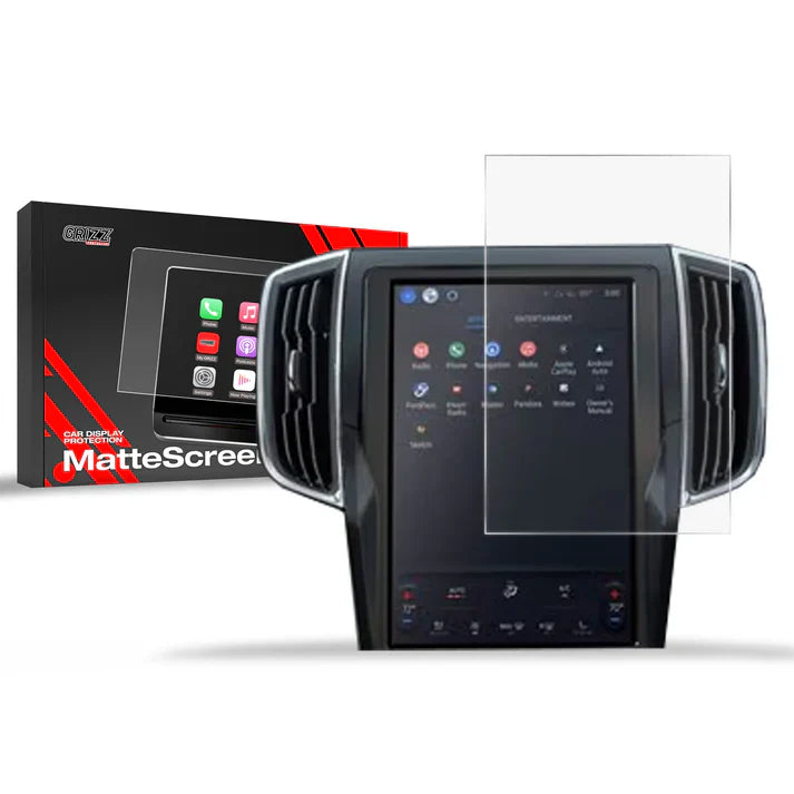 Grizz Navigation Screen Protector for Ford Edge (2021-2024) Anti-Fingerprint, Matte - carcar.care #1 car screen protectors in the America