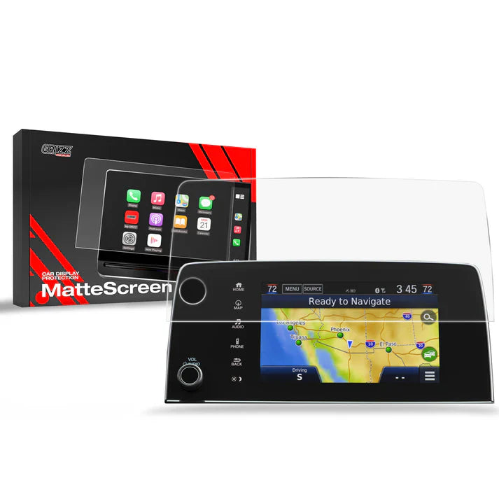 Grizz Navigation Screen Protector for Honda CR-V 5 (2018-2021) Anti-Fingerprint, Matt - carcar.care #1 car screen protectors in the America