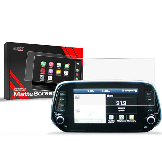 Grizz Navigation Screen Protector for Hyundai Santa Fe 8" (2019-2023) Anti-Fingerprint, Matte - carcar.care #1 car screen protectors in the America