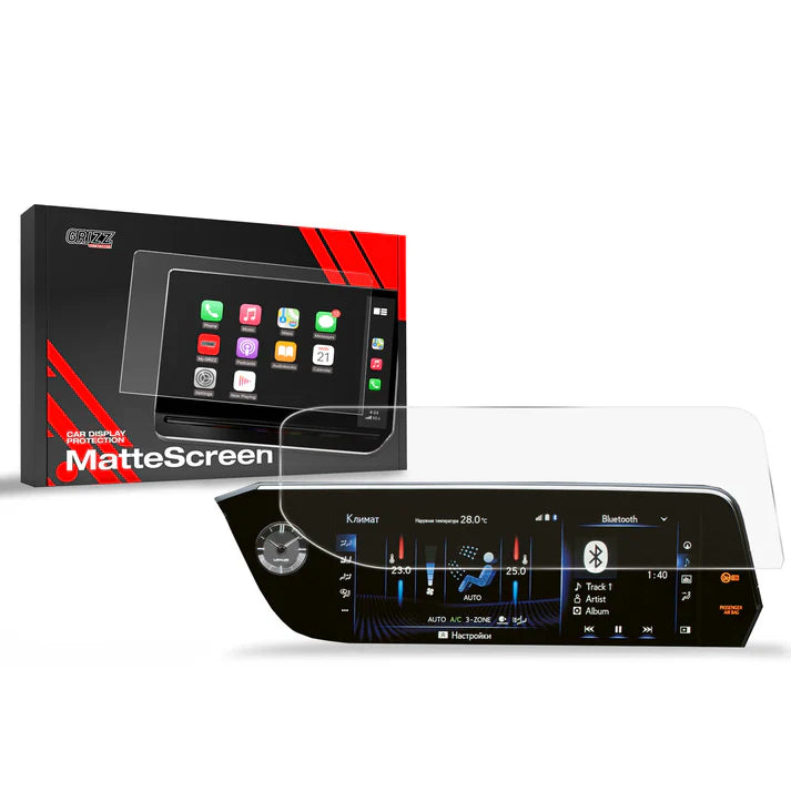 Grizz Navigation Screen Protector for Lexus ES 7 (2020-2023) Anti-Fingerprint, Matt - carcar.care #1 car screen protectors in the America