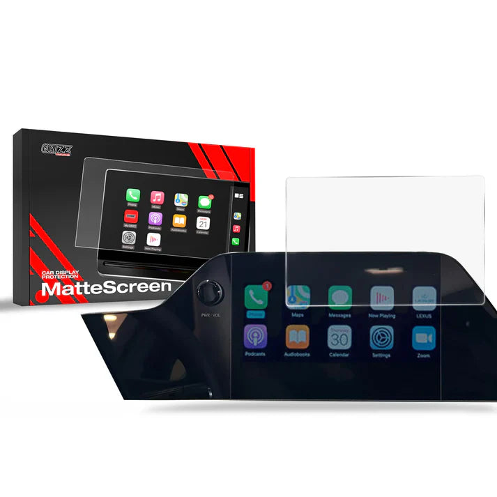 Grizz Navigation Screen Protector for Lexus UX 8" (2022-2024) Anti-Fingerprint, Matte - carcar.care #1 car screen protectors in the America