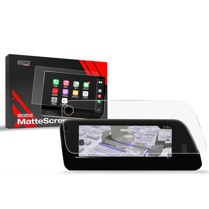 Grizz Navigation Screen Protector for Mazda CX-30 8.8" (2019-2024) Anti-Fingerprint, Matte - carcar.care #1 car screen protectors in the America
