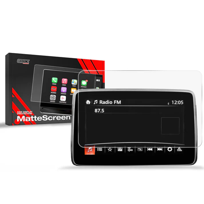 Grizz Navigation Screen Protector for Mazda MX-5 4 (2015-2024) Anti-Fingerprint, Matt - carcar.care #1 car screen protectors in the America