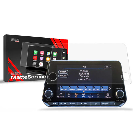 Grizz Navigation Screen Protector for Nissan Juke 2 9" (2019-2024) Anti-Fingerprint, Matt - carcar.care #1 car screen protectors in the America