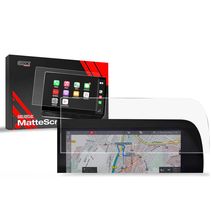 Grizz Navigation Screen Protector for Porsche 911 992 (2019-2024) Anti-Fingerprint, Matt - carcar.care #1 car screen protectors in the America