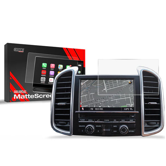 Grizz Navigation Screen Protector for Porsche Cayenne 2 958 (2010-2017) Anti-Fingerprint, Matt - carcar.care #1 car screen protectors in the America