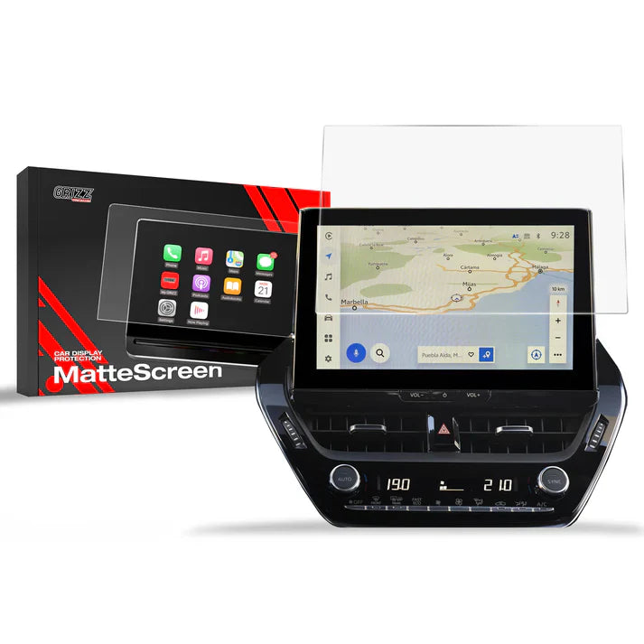 Grizz Navigation Screen Protector for Toyota Corolla Cross 10.5" (2022-2024) Anti-Fingerprint, Matte - carcar.care #1 car screen protectors in the America