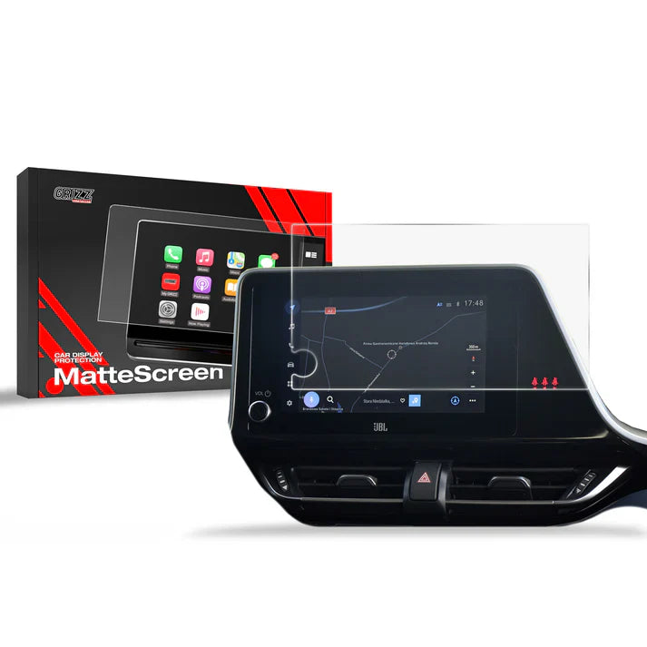 Grizz Navigation Screen Protector for Toyota Corolla E21 (2018-2024) Anti-Fingerprint, Matt - carcar.care #1 car screen protectors in the America