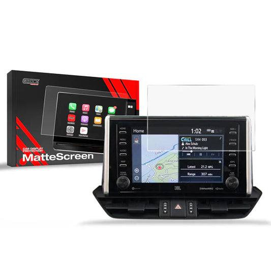 Grizz Navigation Screen Protector for Toyota RAV4 (2019-2024) Anti-Fingerprint, Matt - carcar.care #1 car screen protectors in the America
