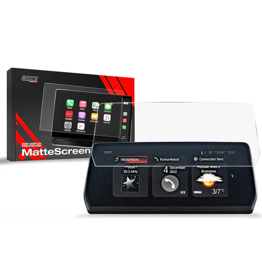 Grizz Navigation Screen Protector for Toyota Supra GR (2019-2024) Anti-Fingerprint, Matt - carcar.care #1 car screen protectors in the America