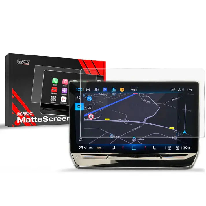 Grizz Navigation Screen Protector for Volkswagen ID.7 15" (2024) Anti-Fingerprint, Matt - carcar.care #1 car screen protectors in the America