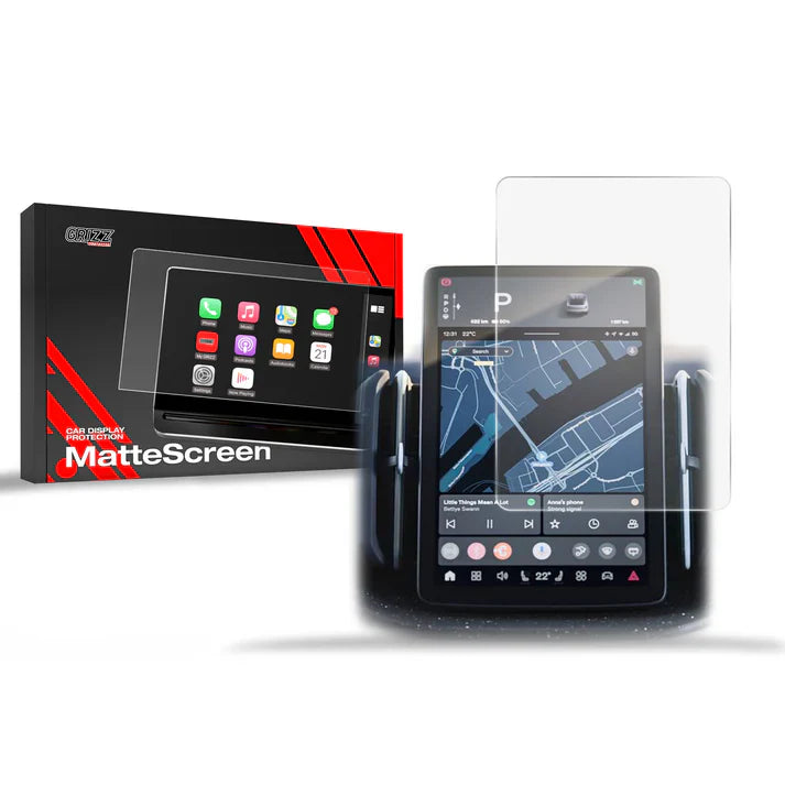 Grizz Navigation Screen Protector for Volvo EX30 12.3" (2024) Anti-Fingerprint, Matte - carcar.care #1 car screen protectors in the America
