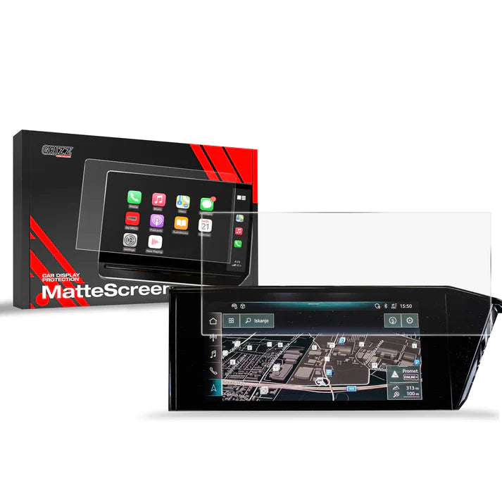Grizz Screen Protector for Audi Q4 e-tron (2021-2024) Anti-Fingerprint, Matt - carcar.care #1 car screen protectors in the America