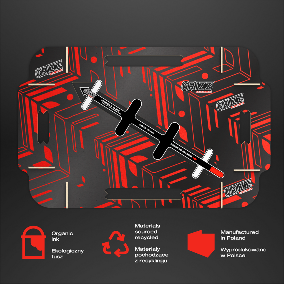 GRIZZ Screen Protector for Tesla Model Y (2020-2024) Installation Template Matt Screen Protector Anti-Fingerprint Scratch-Resistant - carcar.care #1 car screen protectors in the America