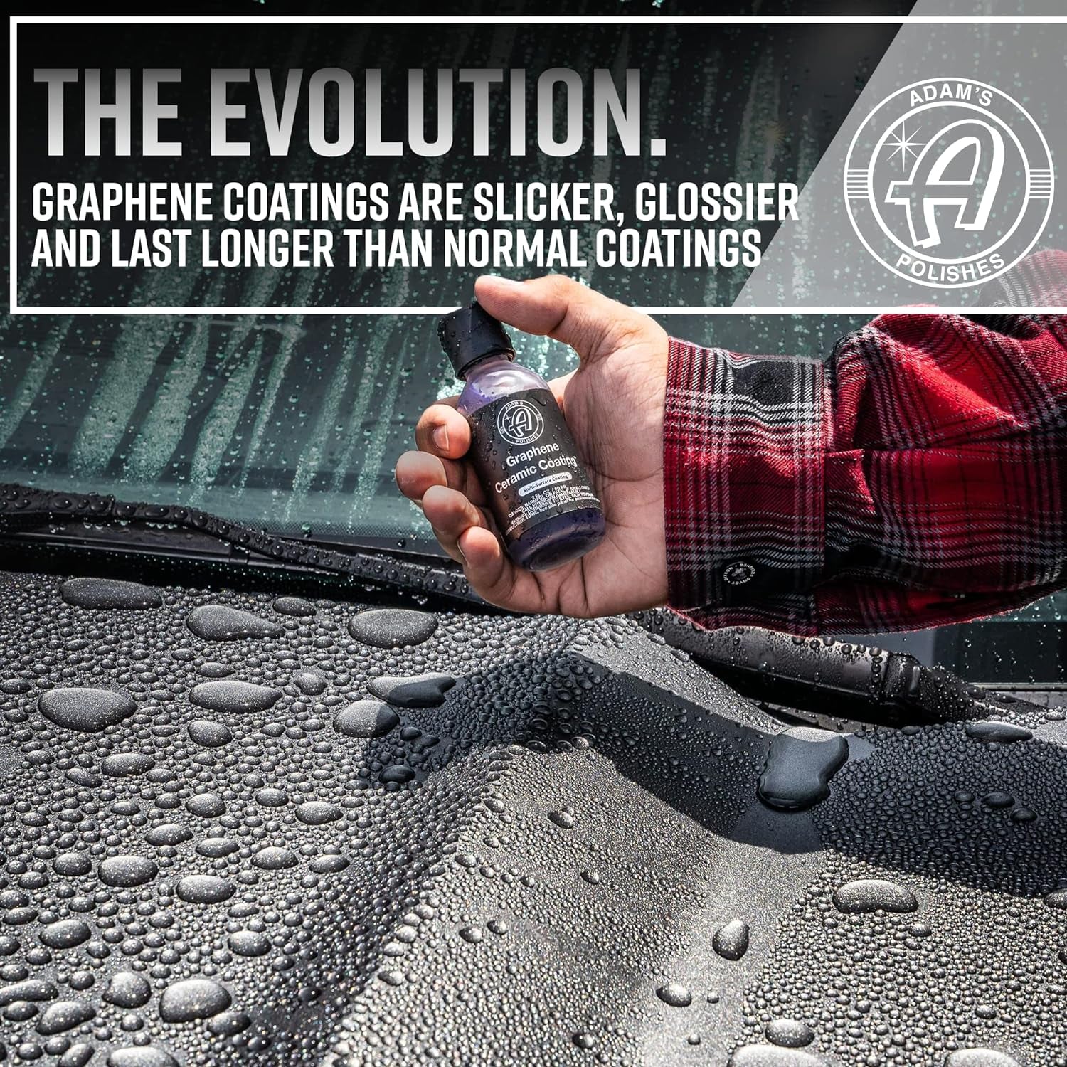 UV Graphene Ceramic Coating - 10H Ceramic Coating for Cars W/UV Glow Technology | 7+ Years of Protection | Apply after Car Wash Clay Bar Car Buffer Polisher | Boat RV Motorcycle