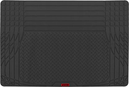 Motor Trend Flextough SUV Cargo Liner & Car Trunk Mat - Universal Trim-To-Fit All Weather Cargo Mats for Back of SUV - SUV Trunk Mat & Trunk Liner Floor Mat Cargo Cover - Trunk Cover 47.5"In X 32.2"In