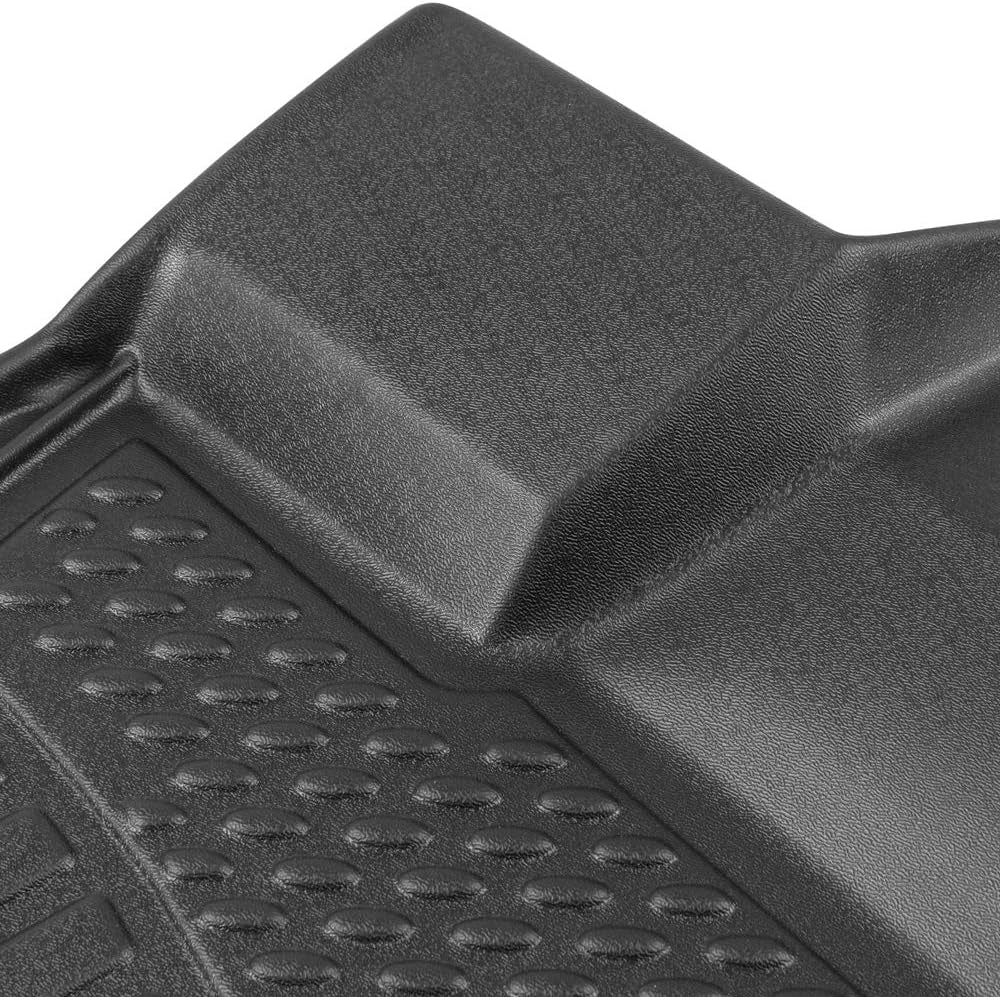 Motor Trend 3D Contour Fit Truck Floor Mats for 2015-2020 Ford F-150 Supercrew, Odorless All Weather Protection from Dirt, Debri, Mud & Moisture, Anti-Slip Full Coverage