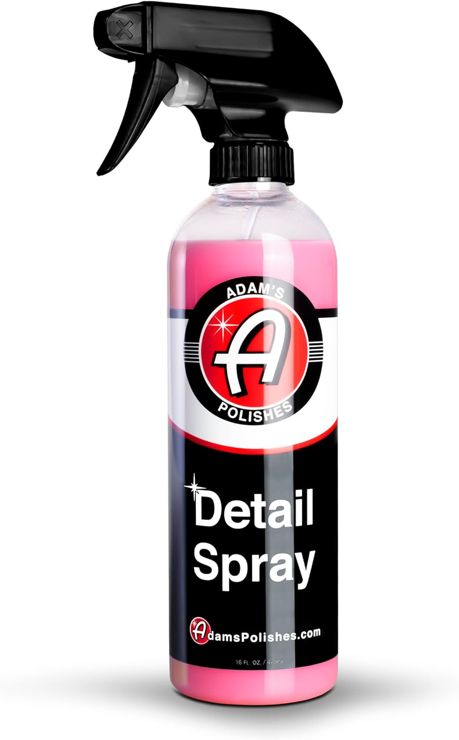 Detail Spray (16 Fl. Oz) - Quick Waterless Detailer Spray for Car Detailing | Polisher Clay Bar & Car Wax Boosting Tech | Add Shine Gloss Depth Paint | Car Wash Kit & Dust Remover