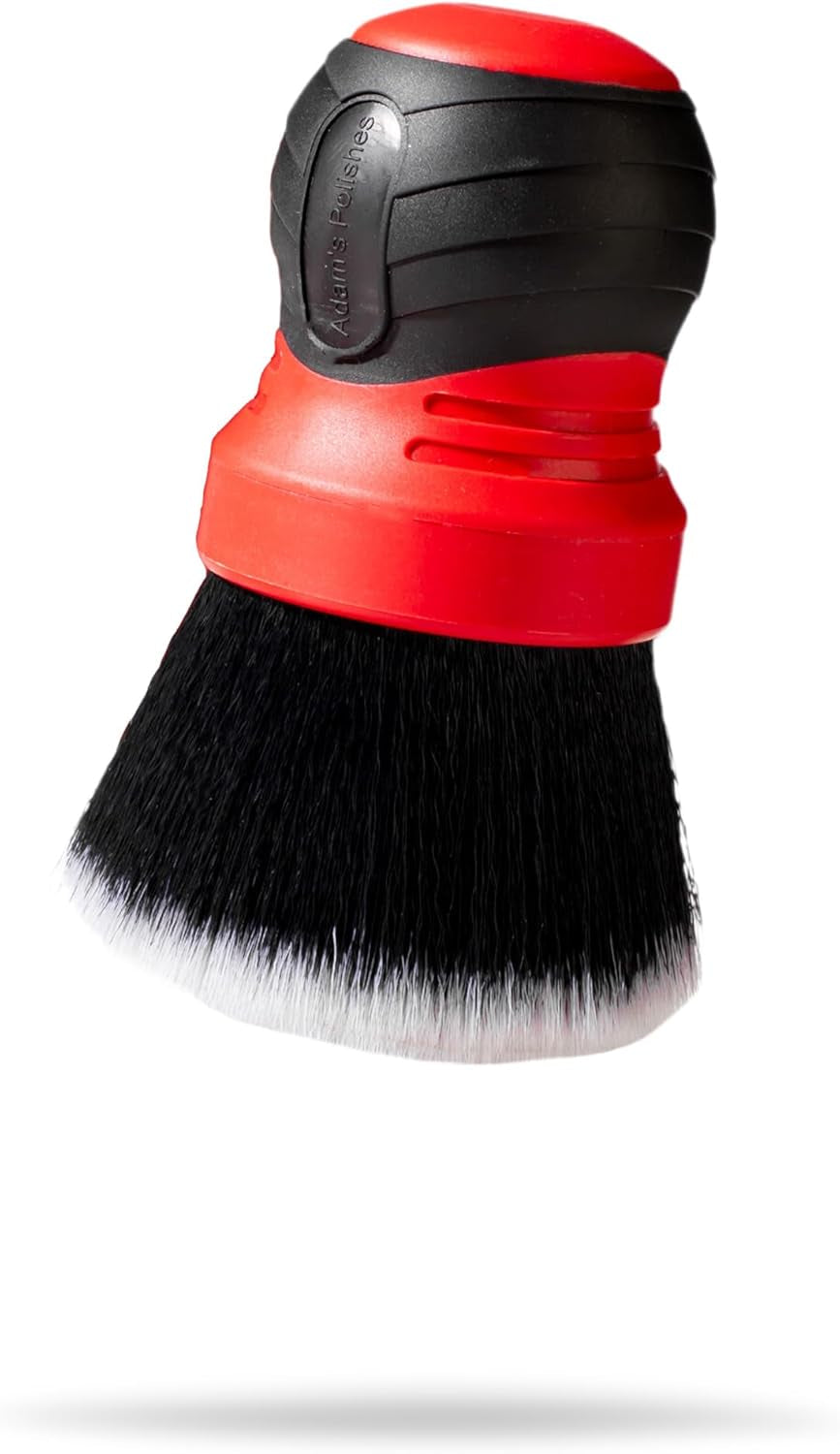 Large Multi-Purpose Detailing Brush Car Cleaning Brush Nylon Soft Bristles for Dusting or Scrubbing Interior & Delicate Surfaces, Screens, Seats, Leather, Vinyl, & More