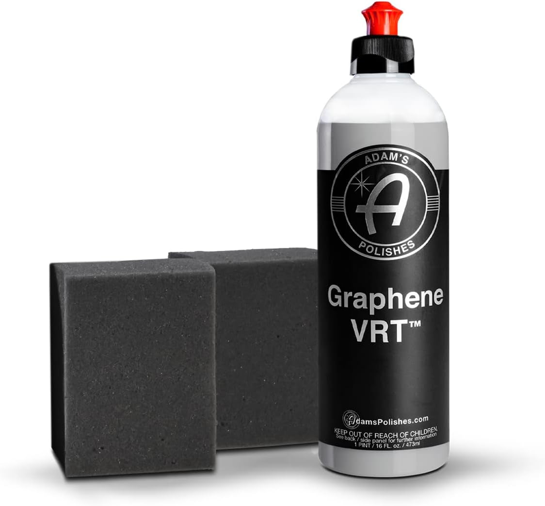 Graphene VRT 16Oz Vinyl, Rubber, Tire & Trim Dressing - Durable UV Protection and Water Repellent - Graphene Ceramic Infused Formula - Dress Tires or Trim without Worry of Slinging