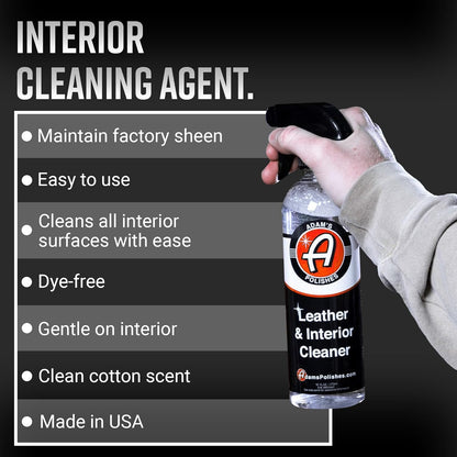 Leather & Interior Cleaner, 16Oz
