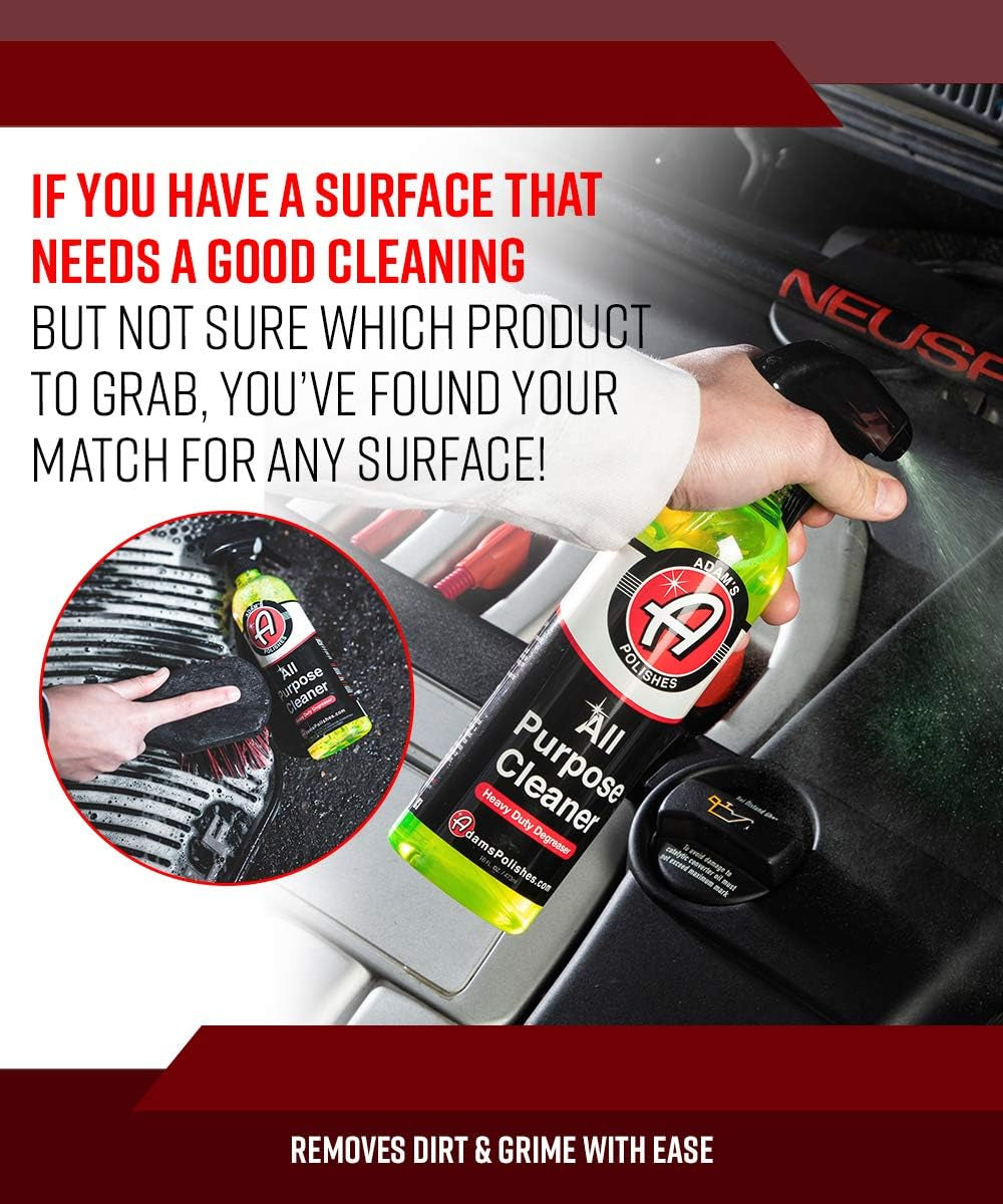 All Purpose Cleaner (16Oz) - Professional Heavy Duty Industrial Cleaner & Degreaser | Cuts Heavy Grease & Tar | Car Detailing, Tire Cleaner, Engine Cleaner, Wheel Cleaner