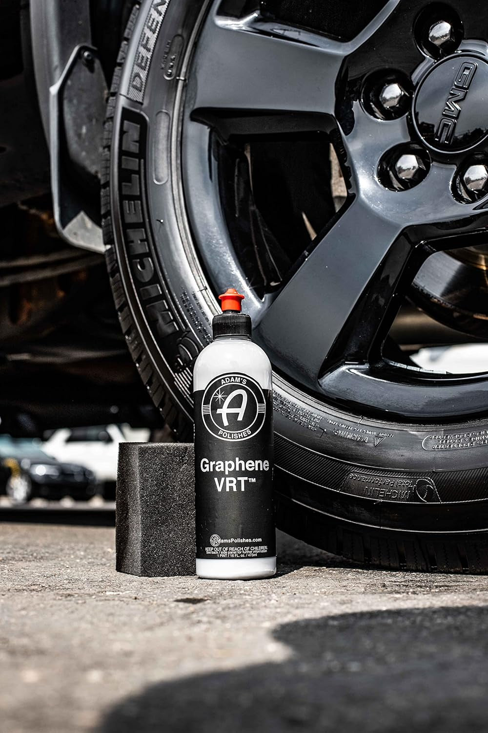 Graphene VRT 16Oz Vinyl, Rubber, Tire & Trim Dressing - Durable UV Protection and Water Repellent - Graphene Ceramic Infused Formula - Dress Tires or Trim without Worry of Slinging