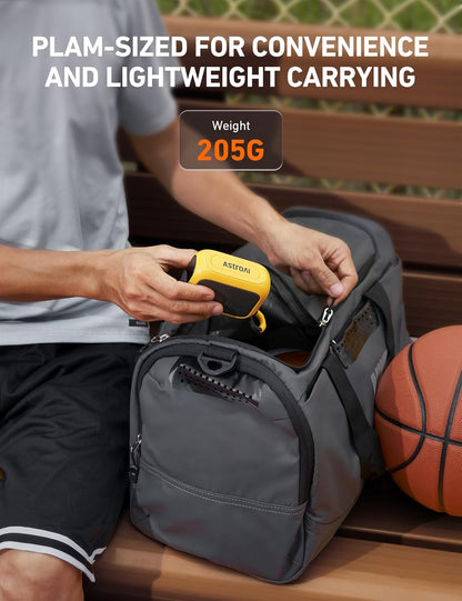 Portable Electric Ball Pump - Ultra Fast Inflation, with Digital LCD Display, Preset Pressure with Ball Needle for Basketball, Soccer, and Sports Balls