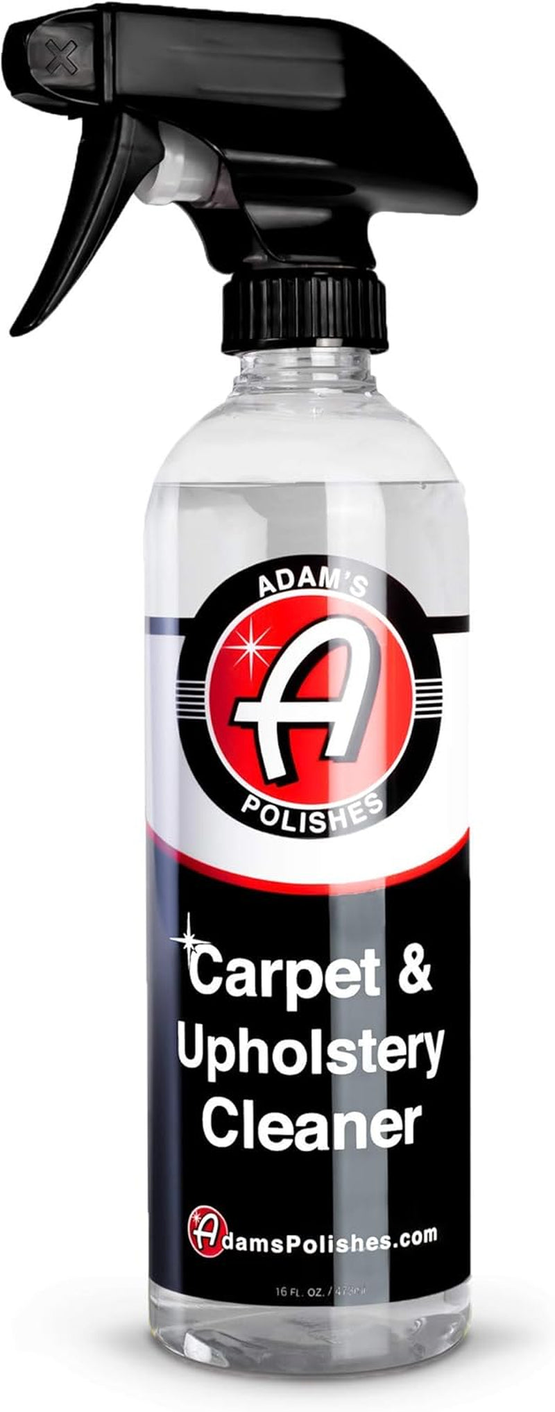 Carpet & Upholstery Cleaner (16Oz) - Powerful Car Carpet Cleaner for Auto Detailing, Cloth & Fabric Interior Cleaning Solution, Stain Remover for Car Seat, Floor Mats & More
