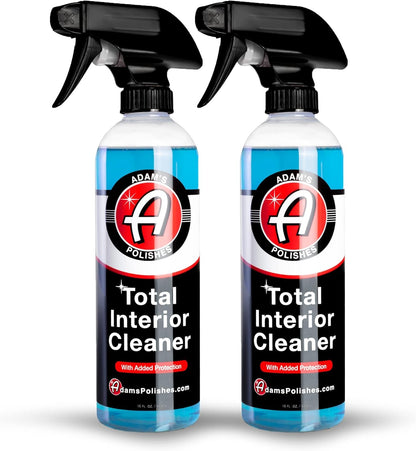 Interior Cleaner & Protectant (16Oz) (2-Pack), Quick Detailer & Sio2 Protection, Ceramic Infused UV Protection, Anti-Static, for Leather, Vinyl, Plastics, Glass