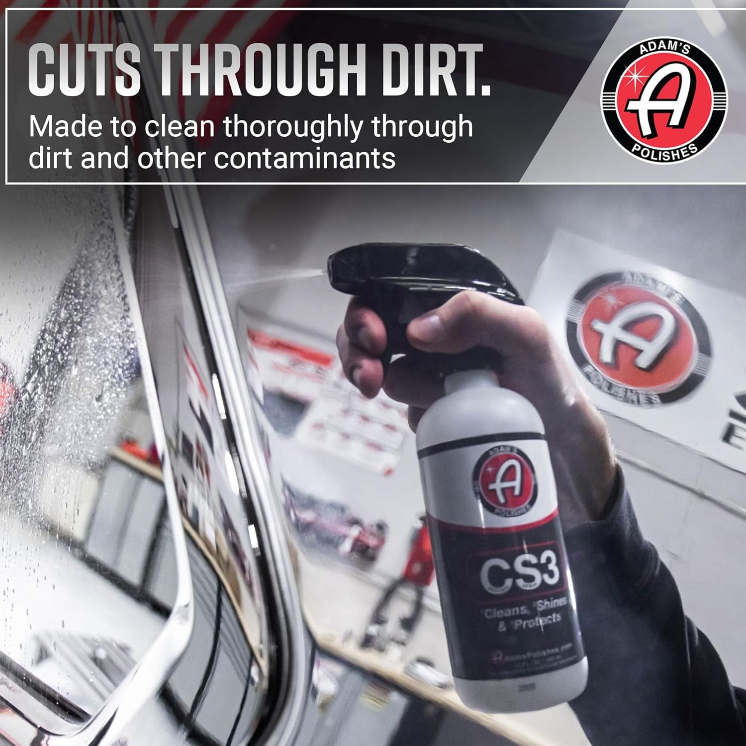 CS3 (16Oz) - Ceramic Spray Coating That Cleans, Shines & Protectstop Coat Car Wash Polish & Paint Protectant Stronger than Car Wax | RV Boat Motorcycle Car Detailing Waterless Wash