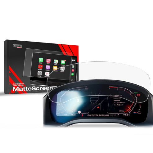 Grizz Navigation Screen Protector for BMW 4 G22 Live Cockpit 12.3" (2020-2023) Anti-Fingerprint, Matt - carcar.care #1 car screen protectors in the America 